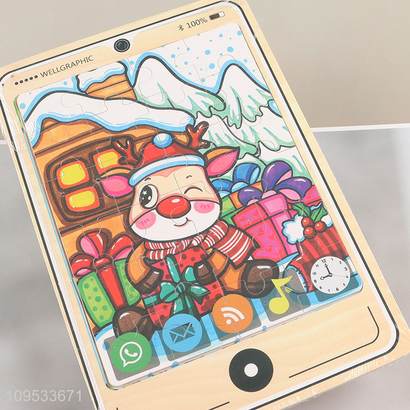 Top Quality Smooth Edge Wooden Puzzle Toy