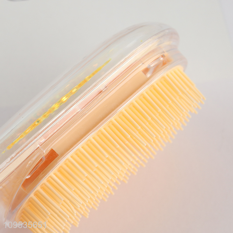 China wholesale children massage hair comb hair brush