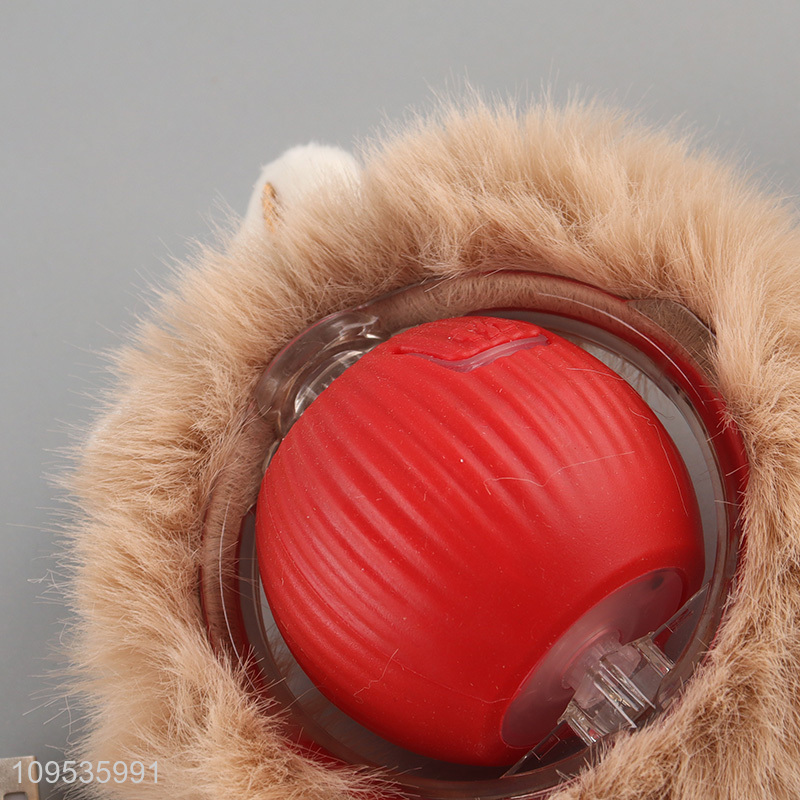 China factory electric cat teaser ball toys