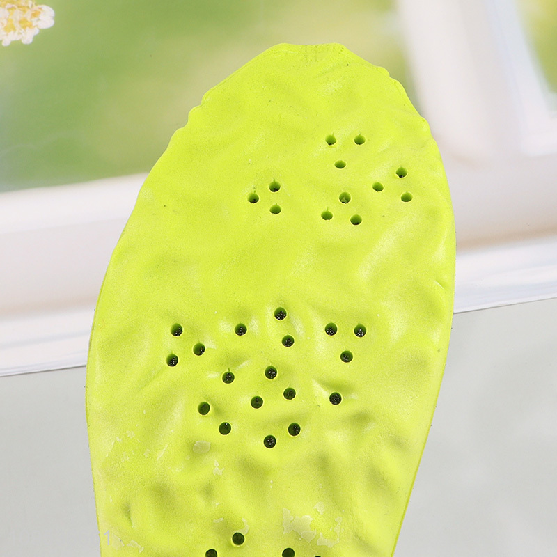 Low price soft elastic breathable massage insoles