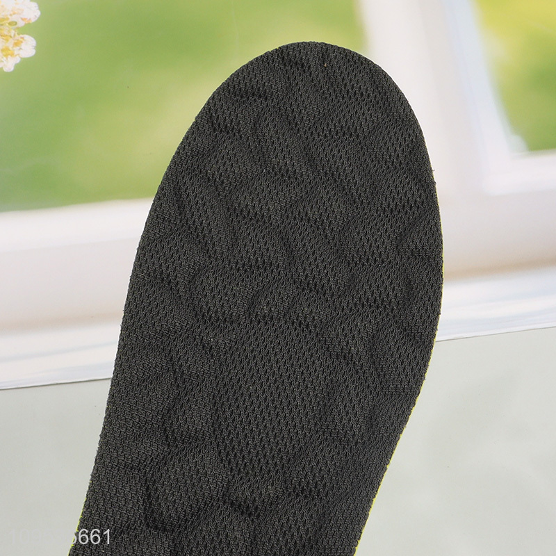 Low price soft elastic breathable massage insoles