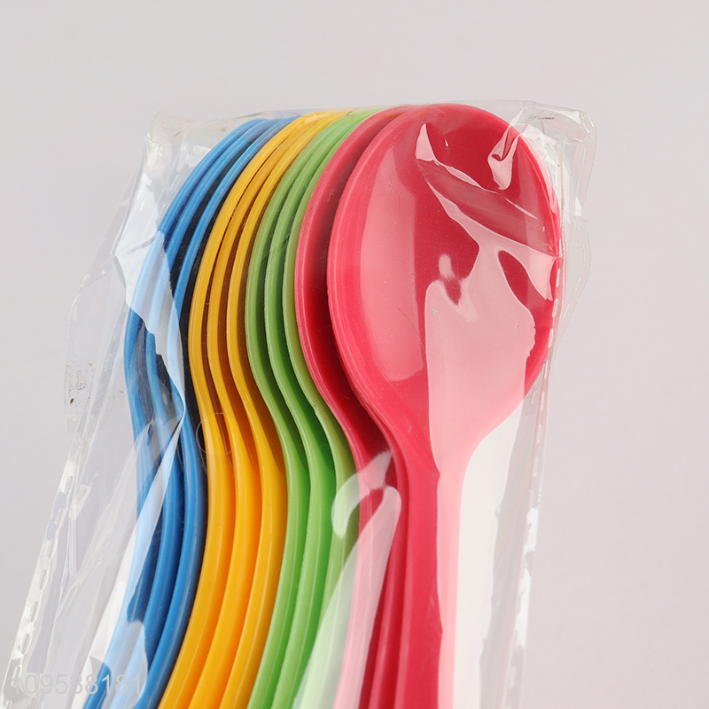 Latest products   multicolor plastic spoon for cutlery