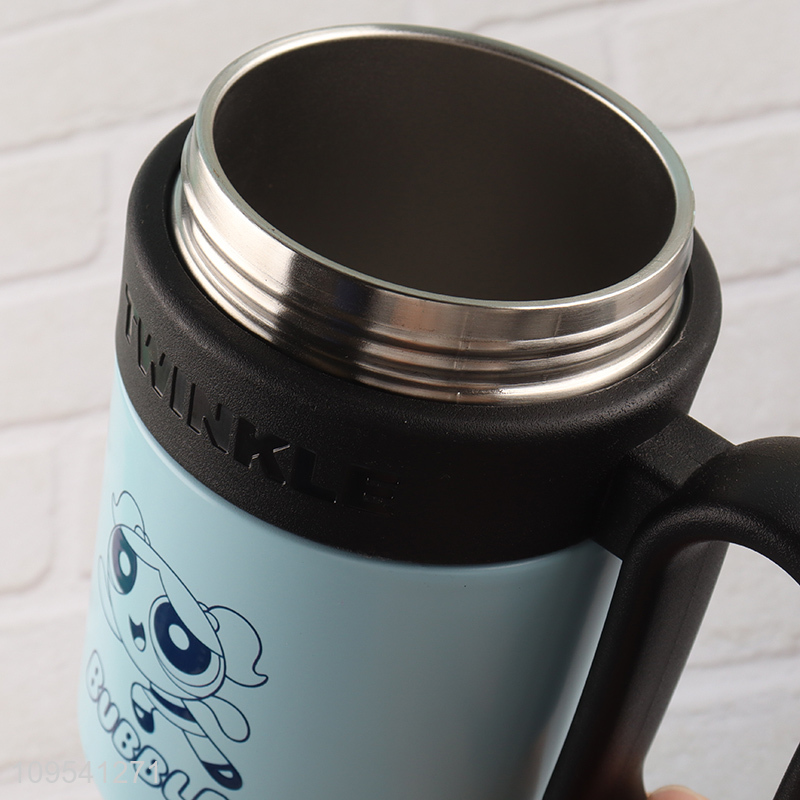 Factory supply 850ml stainless steel straw cup