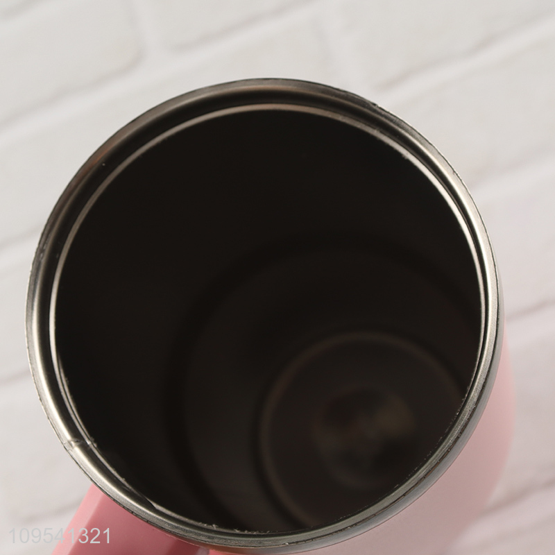 Popular products pink car stainless steel water cup