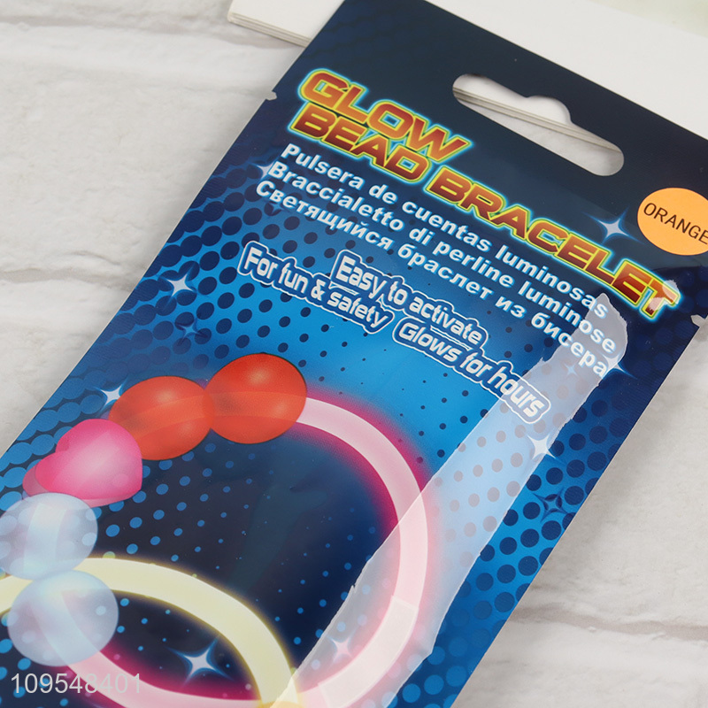 Online wholesale glow bead bracelet for party supplies