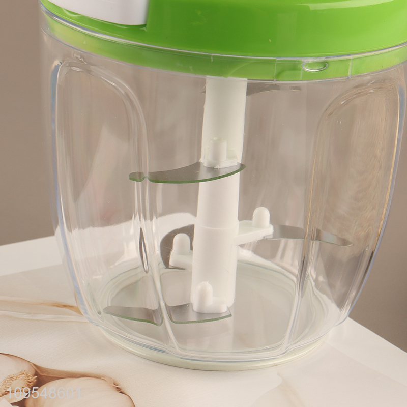 Hot sale hand pull garlic mincer for kitchen