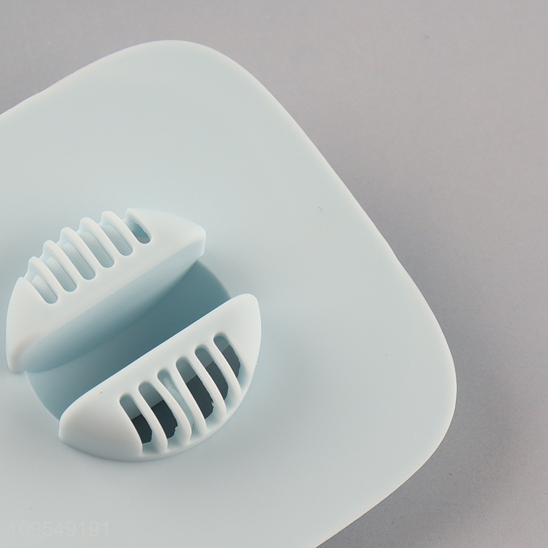 Factory price square silicone sink drain for household